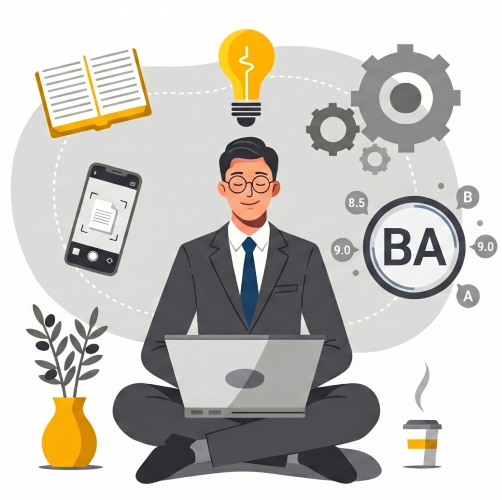 AI Grading Illustration